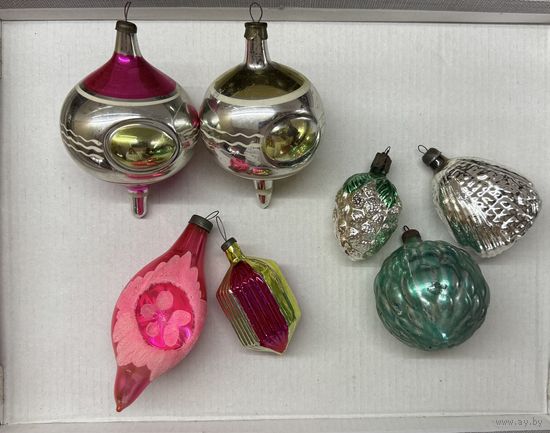 Елочные игрушки СССР цена за все