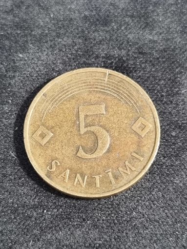 Латвия 5 сантимов 1992