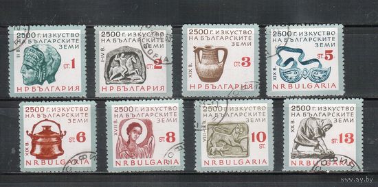 Болгария-1964, (Мих.1432-1439) , гаш.   , Болгарское искусство (полная серия)