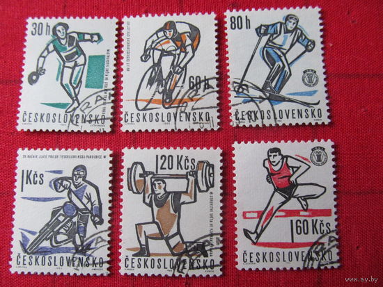 ЧССР. 1963. Спорт. Сер. 6 м.