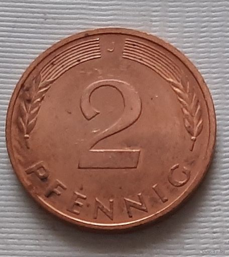 2 пфеннига 1994 г. J. Германия