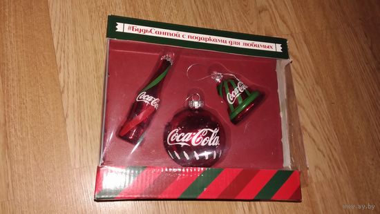 Елочные игрушки Coca-cola