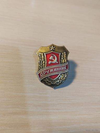 Значек Дружинник