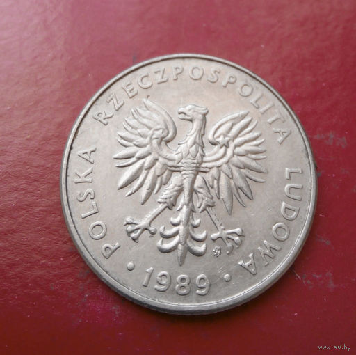 20 злотых 1989 Польша #11