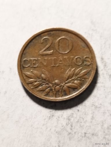 Португалия 20 сентаво 1974
