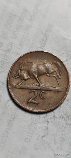 Африка 2 цента 1968