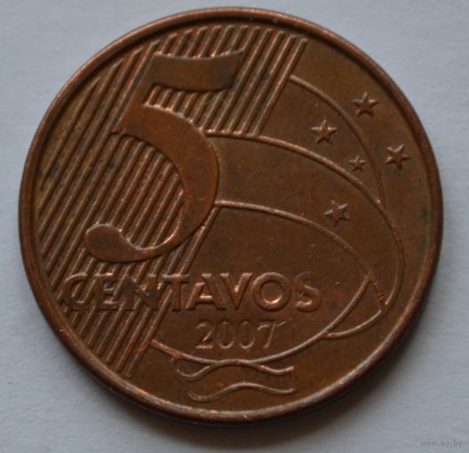 Бразилия, 5 сентаво 2007 г.