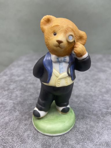 Статуэтки Мишки Franklin Mint Англия 1986 год цена за 1 штуку. Высота 9 см.