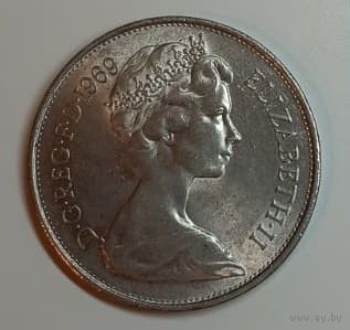 Великобритания, 10 новых пенсов, 1969 год