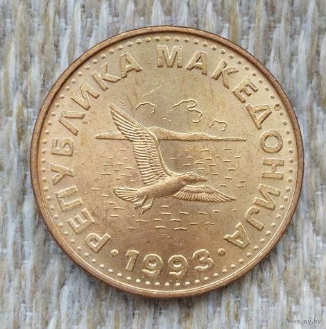 Македония 50 дени 1993 года. UNC. Птица.
