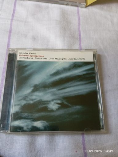 Miroslav Vitous ( f. J. McLaughlin). Universal syncopations.CD