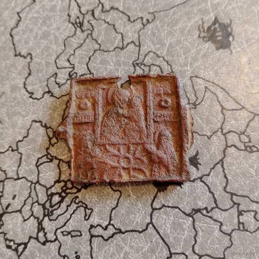 Створка складня старинная