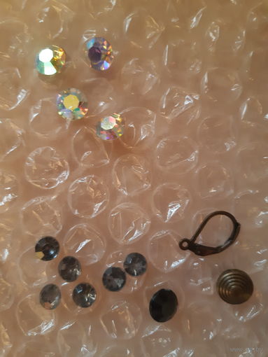 Камни для брошей Аврора Бореалис ЧССР и др..