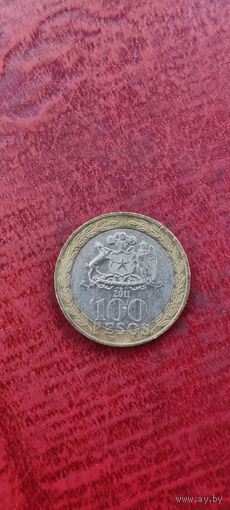 Чили 100 песос 2011