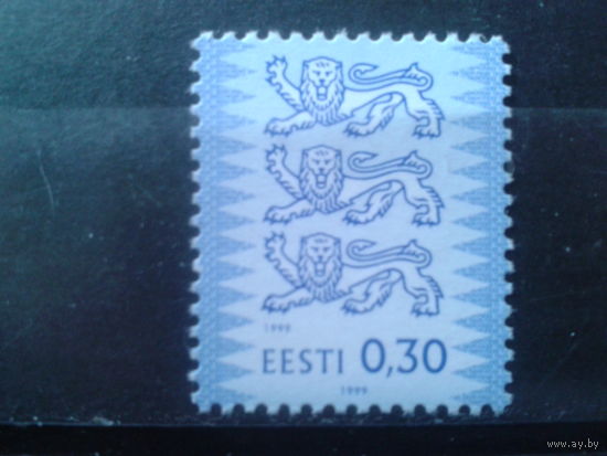 Эстония 1999 Стандарт, герб 0,30