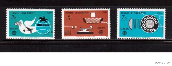 Турция-1979(Мих.2477-2479) ** , Европа СЕРТ , (полная серия)