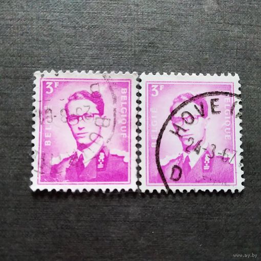 Марки Бельгия 1958 год Король