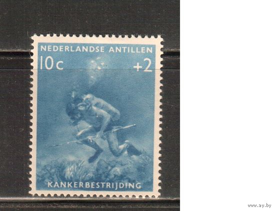 Антиллы (Нидерландские)-1960 (Мих.110) , ** , Подводная охота