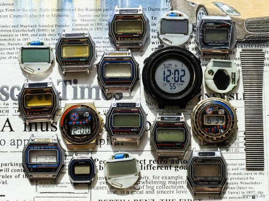 Лот запчастей к часам типа Montana, Kessel, Levis, Casio, Saturn и др. ТОЛЬКО ВСЁ ВМЕСТЕ - ОДНИМ ЛОТОМ!!! #7