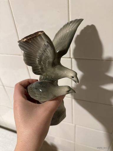 Орел с орлицей фарфор