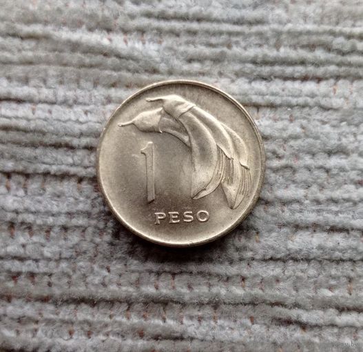 Werty71 Уругвай 1 песо 1968