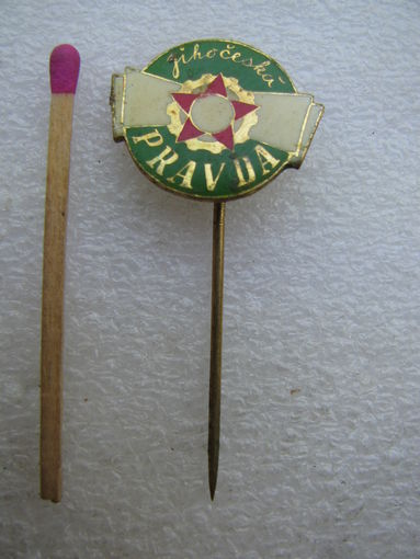 Знак. ЧССР. Жихочешская Правда (тяжёлый)