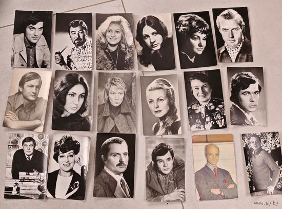 Актеры открытки
