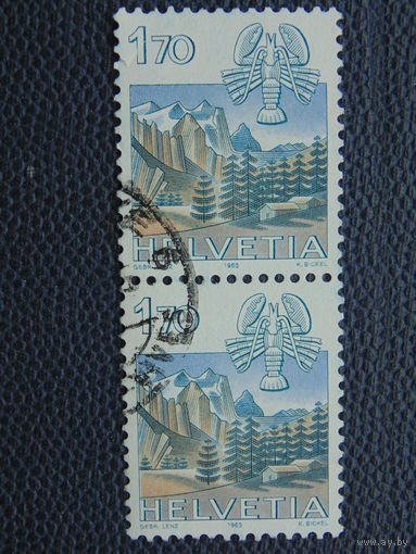 Швейцария 1983 г. 2 шт.