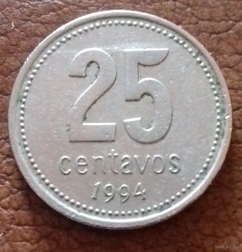 Аргентина 25 сентаво 1994
