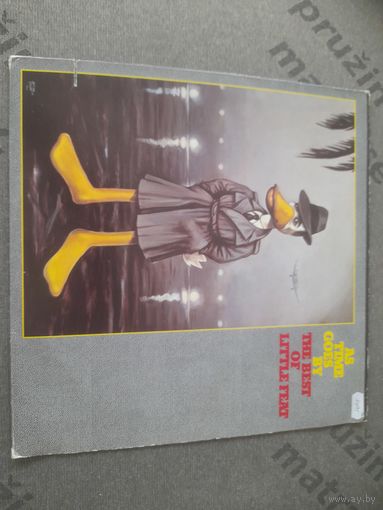LITTLE FEAT  "AS TIME GOES BY" 1986 LP ITALY WARNER 24 0863 -NM-