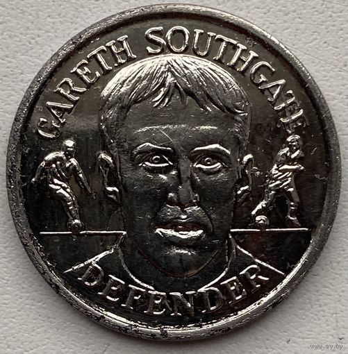 Жетон Команда Англии по футболу 1998 г. Защитник Гарет Саутгейт