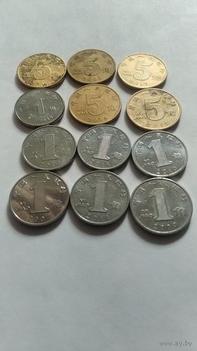 Монеты Китай