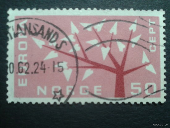 Норвегия 1962 Европа