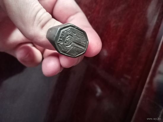 Кольцо печатка