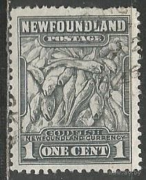 Ньюфаундленд. Промысел трески. 1932г. Mi#172.