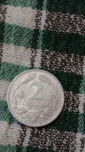 Австрия 2 шиллинга 1947