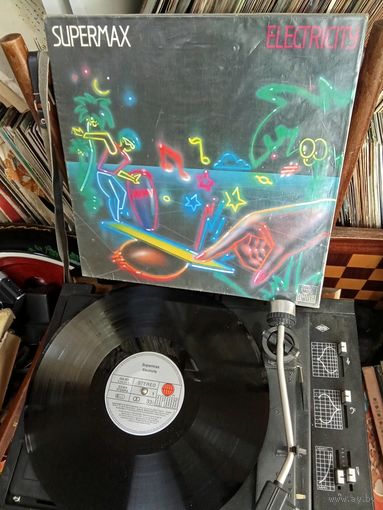 Supermax Electricity 1983 виниловая пластинка