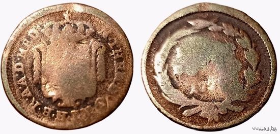 Герцогство Миланское. 1/2 сольдо 1776. Редкая