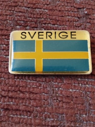 Знак. Флаг Швеции.