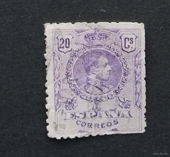 Испания 1920  Известные люди. Король Альфонсо XIII