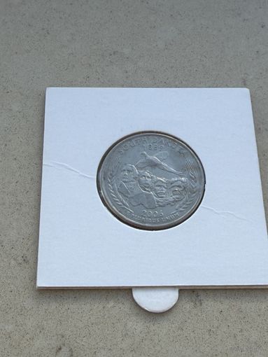 25 центов США штат Южная Дакота (2006 P)