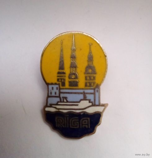 Значок Рига.Тяжмет.