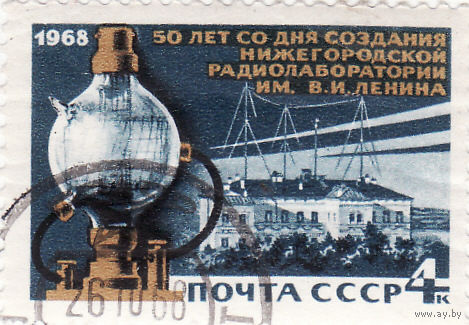 50-летие Нижегородской радиолаборатории 1968 год