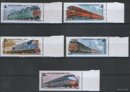 СК. 5225/29. 1982. Отечественные локомотивы. ЧиСт.