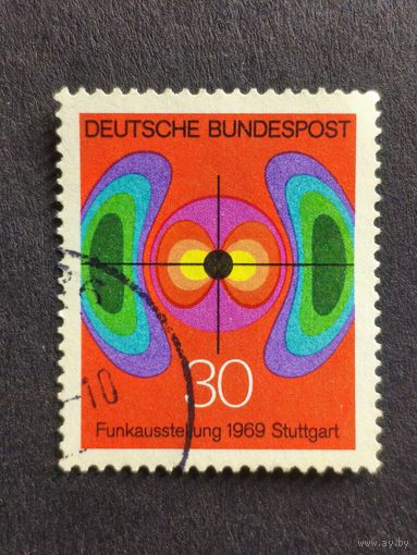 Германия 1969. Выставка радио и телевидения, Штутгарт. Полная серия