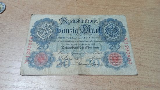 20 Марок 1914 года Германии *1290809