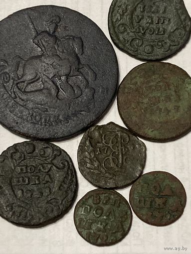 Полушки  и перечекан двушки Екатерины