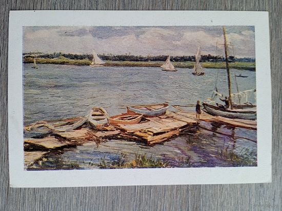 1950. Налбандян. Парусники