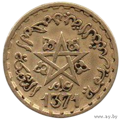 ФРАНЦУЗСКИЙ ПРОТЕКТОРАТ МАРОККО. 10 ФРАНКОВ 1952