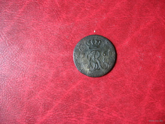 1/2 гроша 1768 года Станислав Август Понятовский
